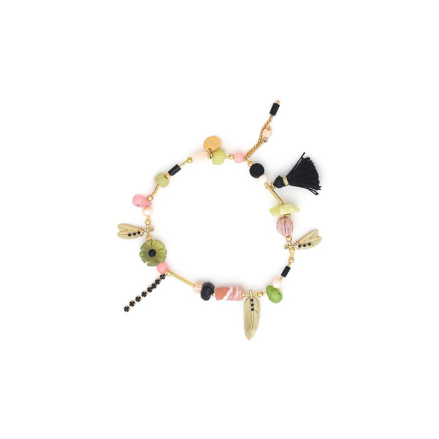 Keira Multi Dangle Stretchy Bracelet