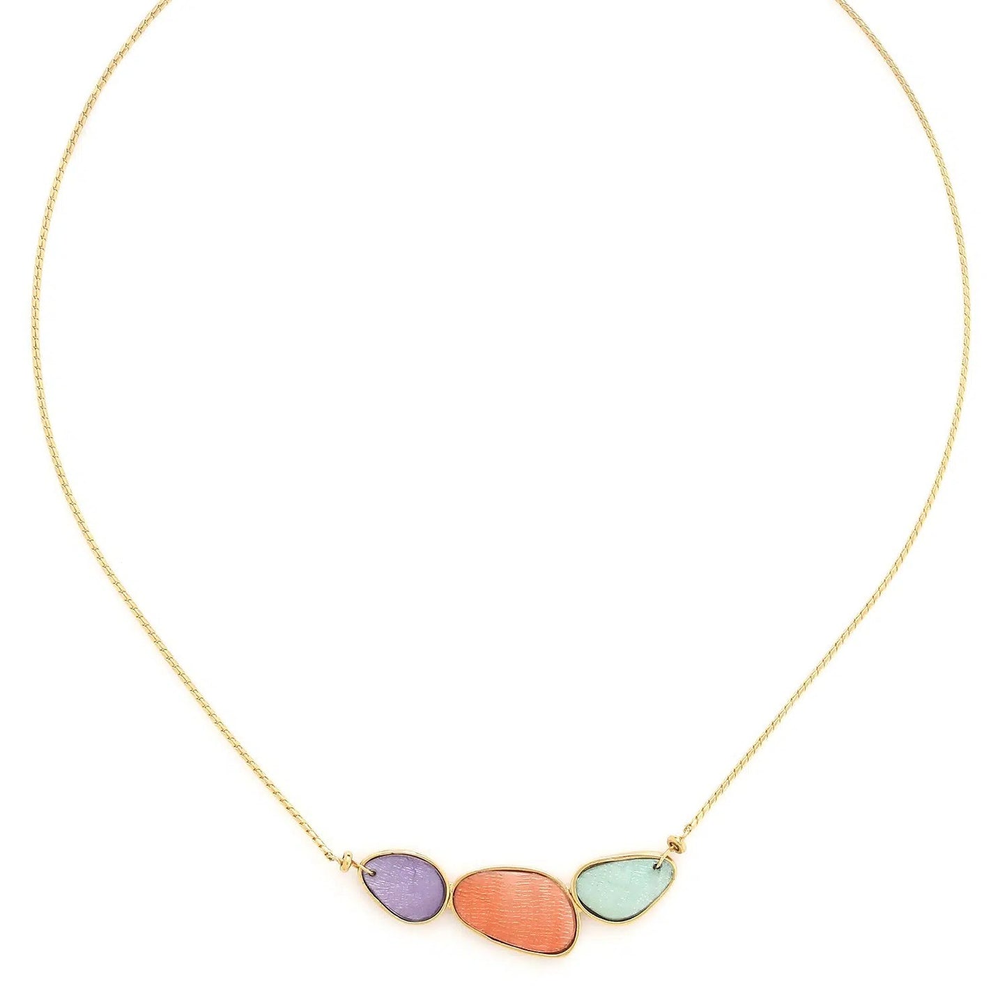 Aurora Pastel Short Necklace