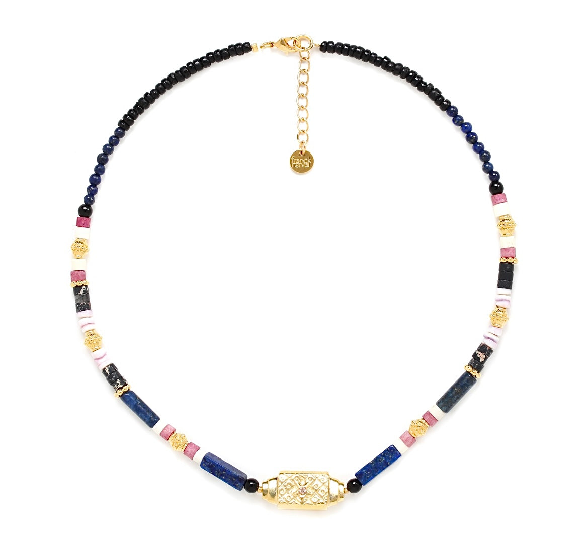 Cleopatra Lapis Drop Earrings