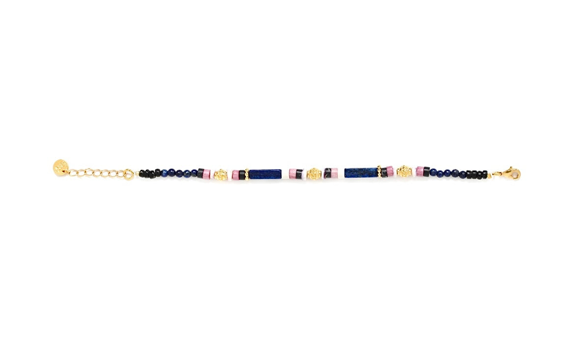 Cleopatra Lapis Creole Hoop Earrings