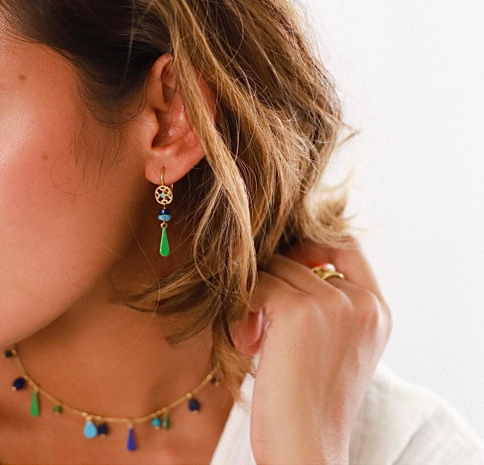 Ariane Multi Dangle Necklace