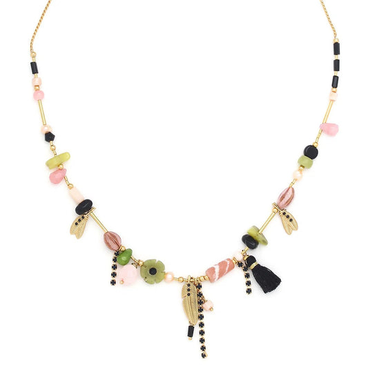 Keira Multi Dangle Necklace