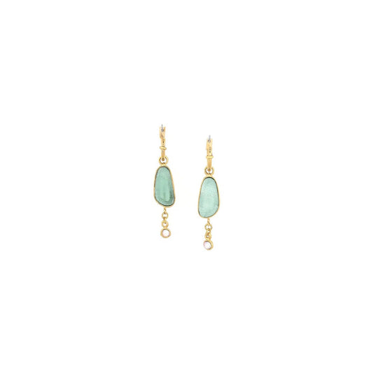 Aurora Mini Green Pastel Earrings