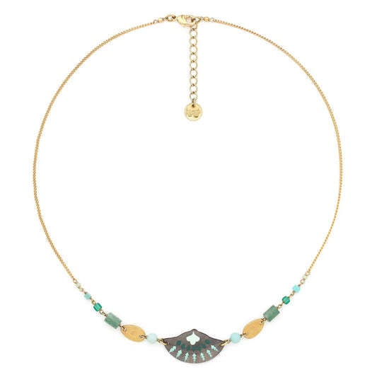 Talulah Enamel Shell Small Necklace