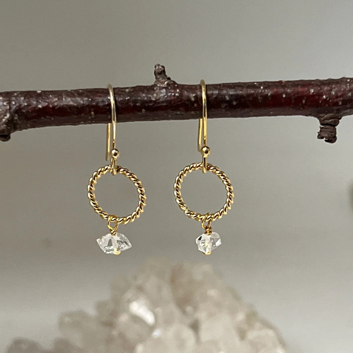 Alexis Herkimer Diamond Earrings