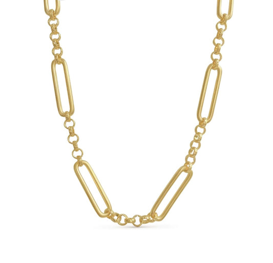 Long Link Chunky Chain Necklace