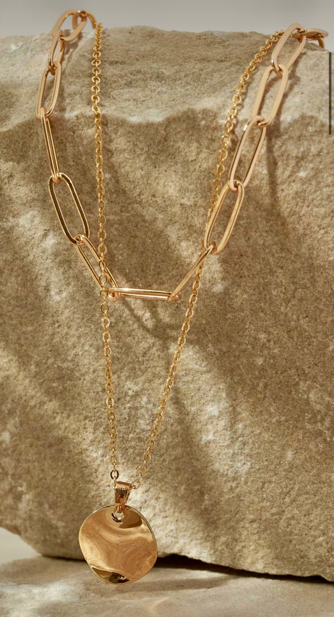 Gold Vermeil Multi Layering Necklace