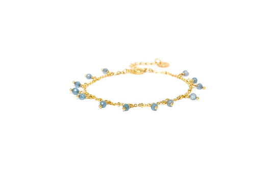 Bluebell Agate Bracelet