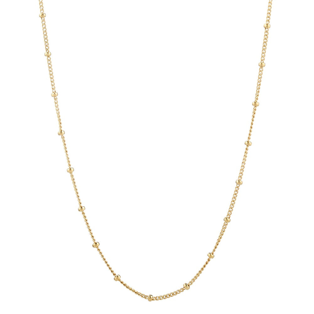 Gold Biba Chain Necklace